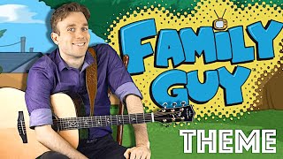 Video thumbnail of "Family Guy Theme (FINGERSTYLE)"