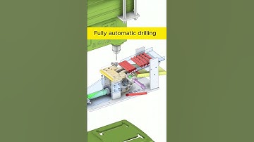 Fully Automatic Drilling #mechanism #engineering #mechanical #cad #solidworks #fusion360