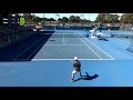 UTR Pro Tennis Series - Bendigo - Court 3 - 27 Jan