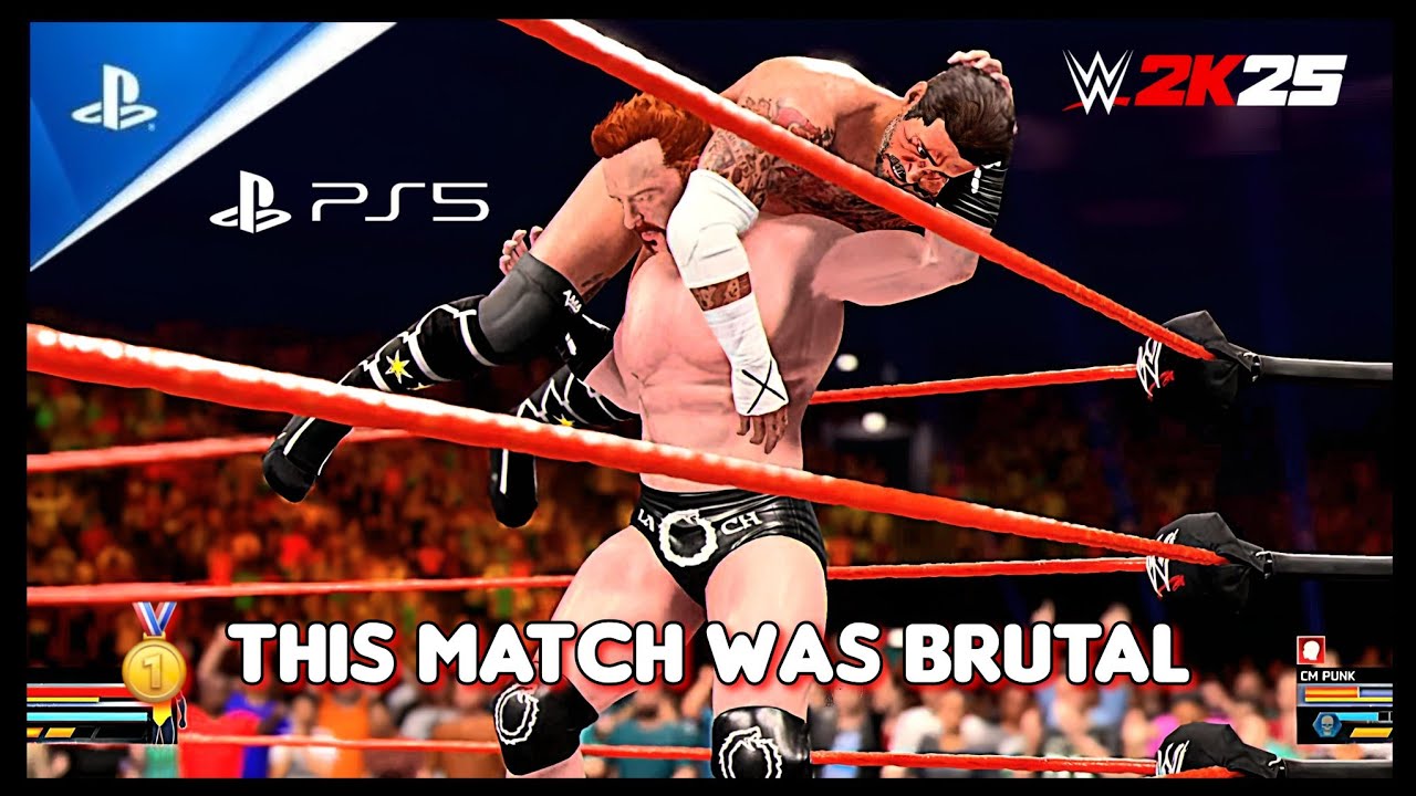 Sheamus vs CM Punk – This Match Was BRUTAL on RAW! | WWE 2K25 PS5