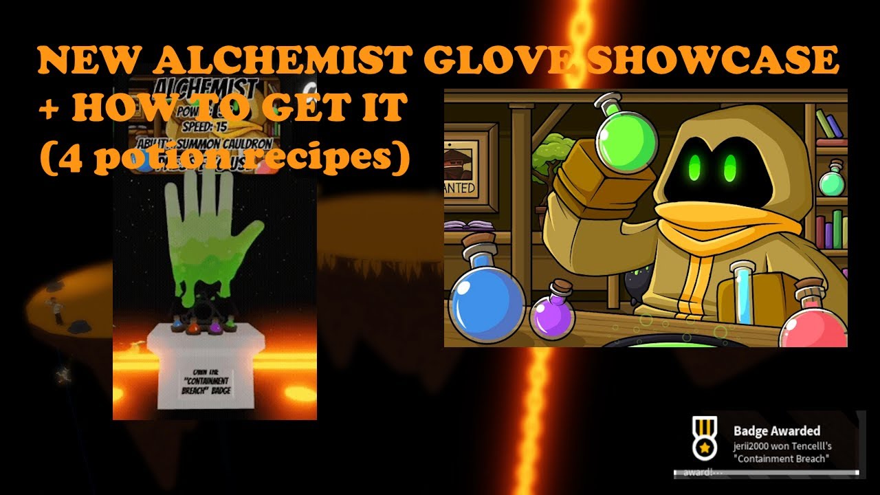 HOW TO GET NEW ALCHEMIST GLOVE + SHOWCASE YouTube