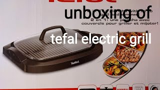 unboxing tefal eletric grill / ANNS cooking