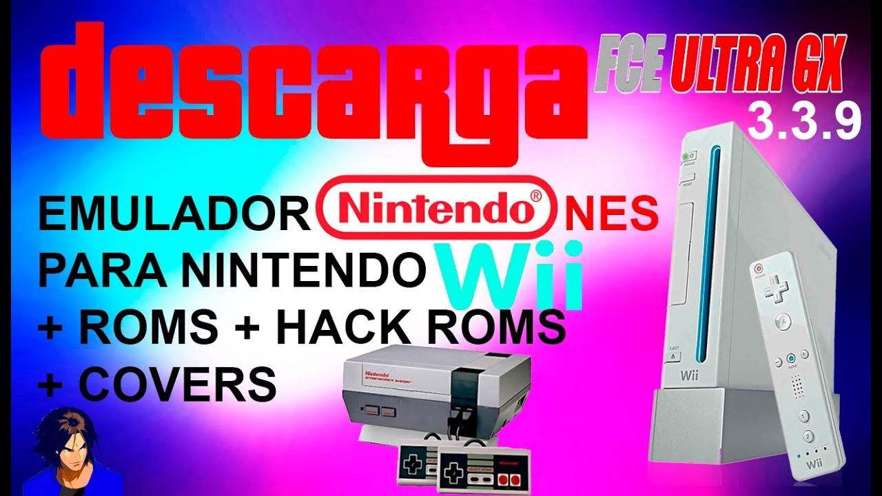 DESCARGA Emulador de NES para Wii + Roms + Hack Roms + Covers | KX - YouTube