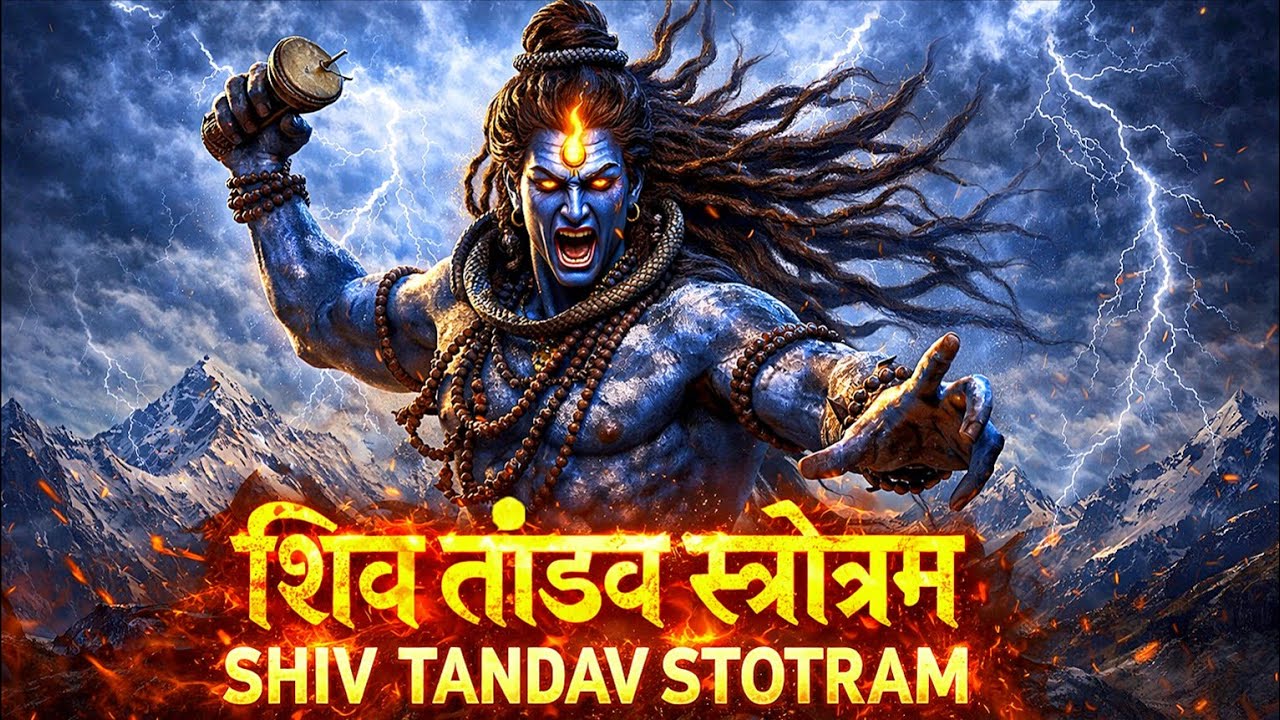 शिव तांडव स्तोत्रम | Shiv Tandav Stotram (Power Version) | Mahadev Bhajan | Keshav-Kailash Bhakti