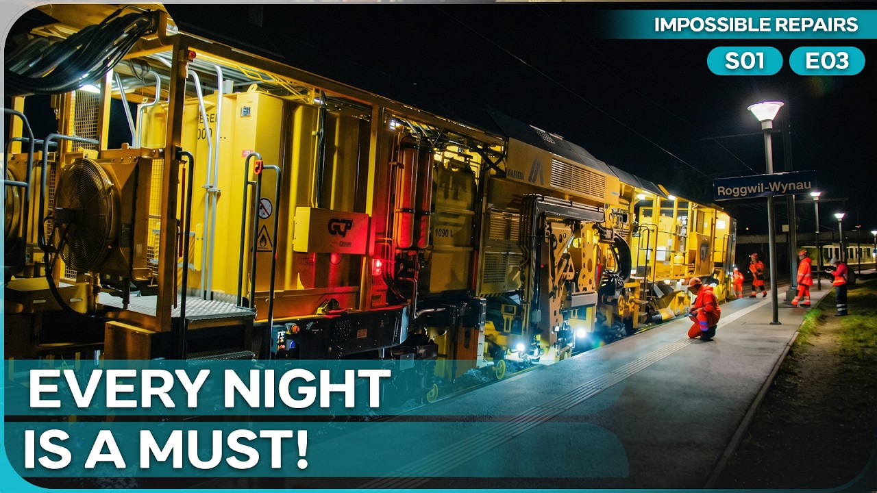 Without This Machine, Trains Would DERAIL! | Impossible Repairs