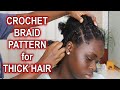 BEST CROCHET PATTERN for THICK NATURAL HAIR | DiscoveringNatural