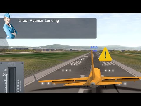 The RYANAIR Landing Airline Commander Edition