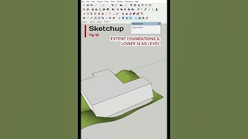 Sketchup Tips & Tricks | Drape Tool #sketchup #sketchuptutorial