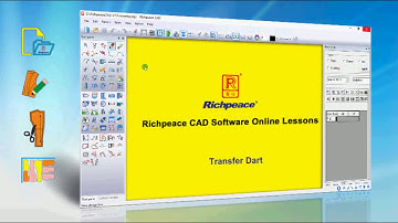 Richpeace CAD Software Online Lessons Tip of the day Transfer Dart (V10)