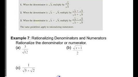 Calculus - Appendix A.5 - Day 2