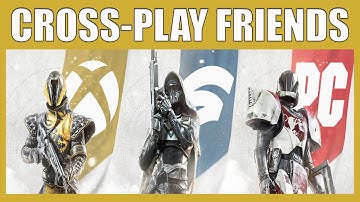 How To Add Cross-Play Friends And Invite Friends Using Cross-play Destiny 2 - Find Bungie Name