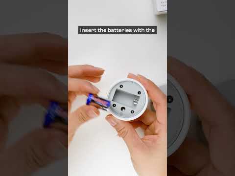How to Replace Batteries in Google Nest Temperature Sensor #shorts