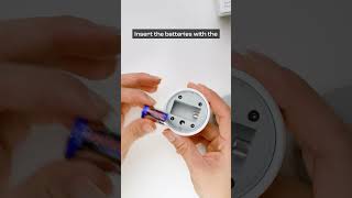 How to Replace Batteries in Google Nest Temperature Sensor #shorts
