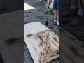 Building a House - Burning barn doors