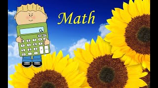 Wednesday Math Lesson May 20