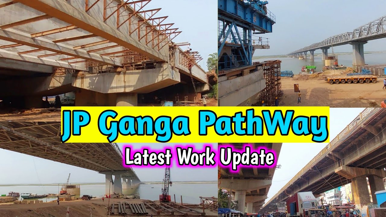 JP Ganga PathWay Latest Update || Marine Drive Latest Work Update