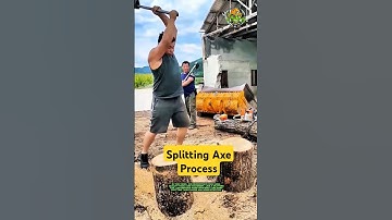 Splitting Axe Process: Quality tools and machinery enhance work efficiency