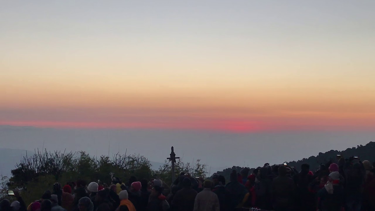 Sunrise at Tiger Hill, Darjeeling Dec 2018 - YouTube