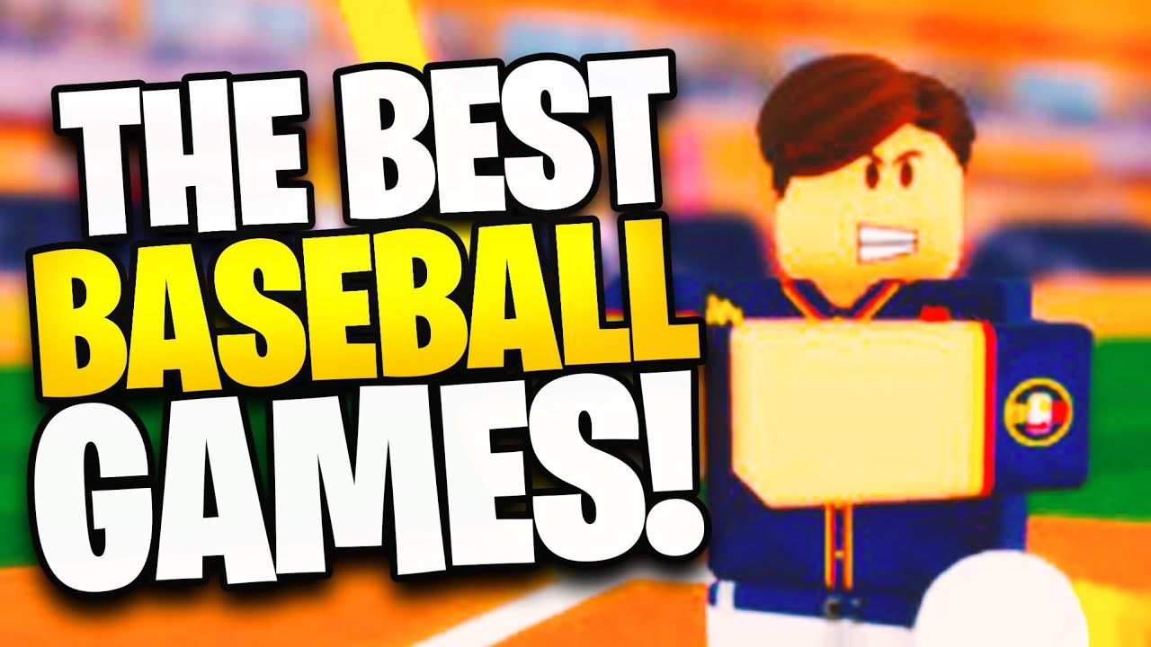 roblox baseball games