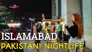 🇵🇰 PAKISTAN ISLAMABAD NIGHT WALK - 4K 2023