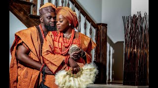 Damilola & Oyewale Traditional Wedding #nigeriantraditionalwedding #nigeriawedding #yorubawedding