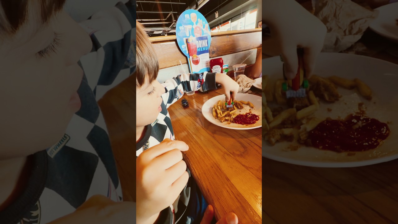 Hot wheels and French fries 