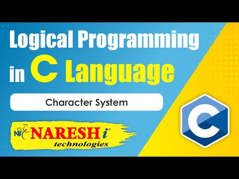 Character System | Logical Programming in C | by Mr.Srinivas