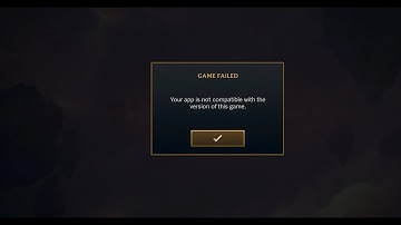 4 Ways To Fix Teamfight Tactics your app is not compatible with the version of this game