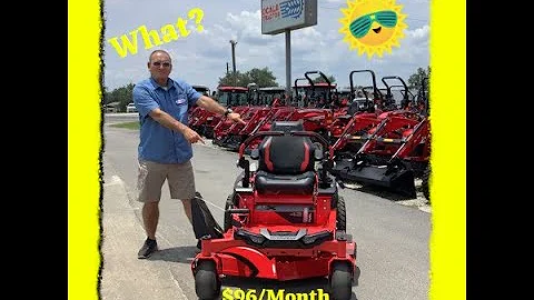 Revamp Your Lawn Care with Gravely ZTX42 Zero Turn - Just $96/Month at Ocala Tractor.