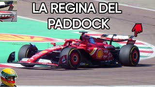 #FERRARI OSSERVATISSIMA A IMOLA - #VASSEUR LA VOGLIA DI OSARE SI VEDE DAGLI #AGGIORNAMENTI #f1 #funo