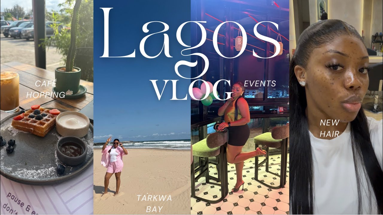 Видеоблог: Жизнь в Лагосе 🇳🇬 | Залив Тарква, кафе, процедура для лица Hydra, мероприятия, ночная ...