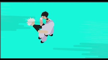 Sukuna Vs Gojo PART 1 (My first ever stick nodes animation)