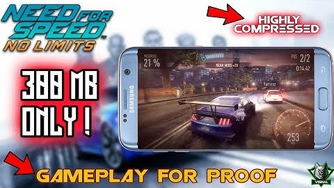NFS NO LIMITS COMPRESSED 300 MB | WITH PROOF |