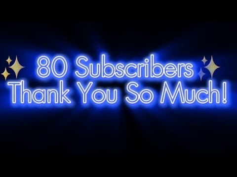 ️80 Subscribers ️ - YouTube