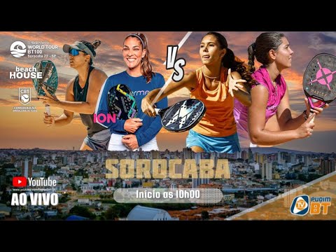 Ex-melhor do mundo no beach tennis, Samantha hoje tem a própria escola