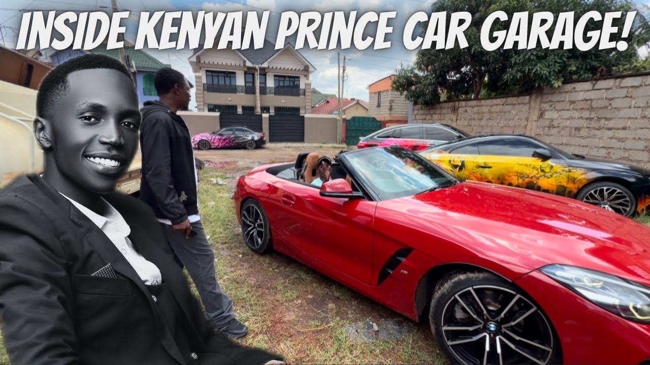 INSIDE KENYAN PRINCE Multi Million CAR COLLECTION | GLE | AUDI TT RS | BMW Z4 | BENZ - Car News 