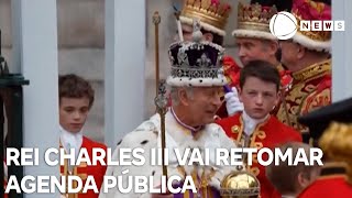 Rei Charles III vai retomar agenda pública no Reino Unido