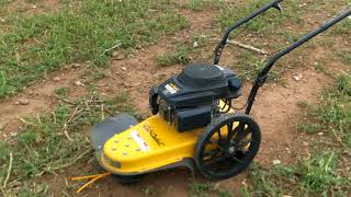 st 100 wheeled string trimmer