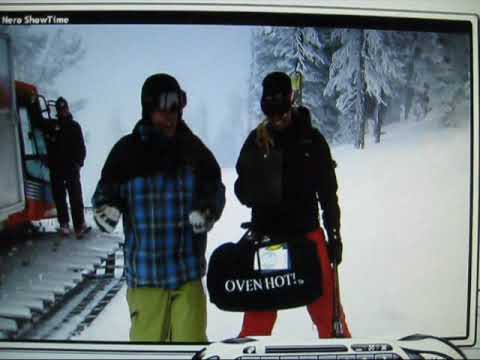 Snow cat skiing video segment by CBC's GMC World o...