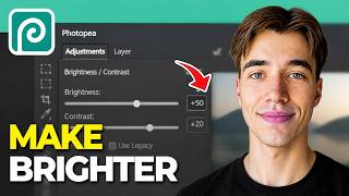 How To Make Images Brighter In Photopea (Full Guide)