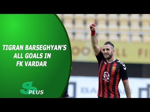 Tigran Barseghyan's all goals in FK Vardar