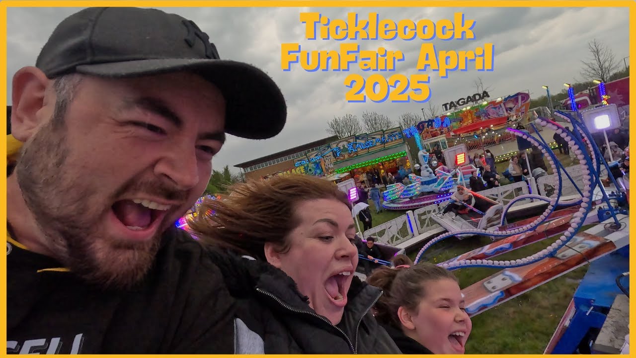Ticklecock Funfair - Never Laughed So Much! - April 2025