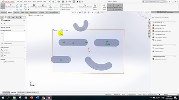 Bài 1: Các biên dạng sketch 2D trong Solidworks