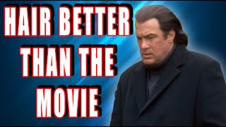 The Greatest Hair In Cinematic History- Steven Seagal in Half Past Dead