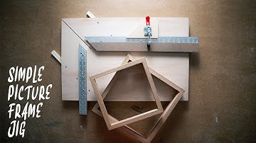 Build Picture Frames Like an Expert with this Simple Jig | Building Picture Frames Part 2