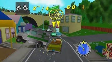 Road Rage Returns - The Simpsons Hit & Run. Level 2 Complete.