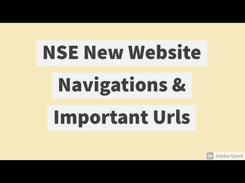 How To Use new NSE Website? | NSE India | By Dr.Stocks |