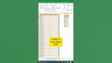 Dynamischen und statischen Dropdown in Excel erstellen #excel