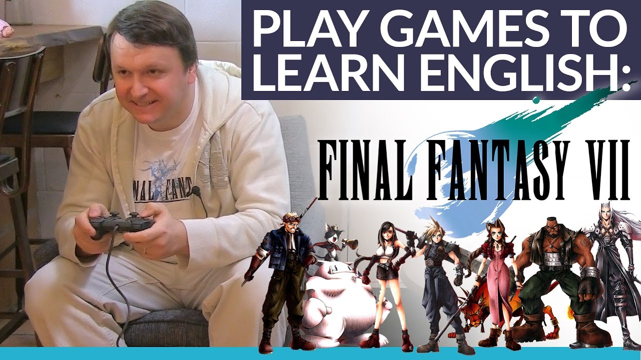 ⁣Learn English by playing Final Fantasy 7! Let's play and learn!