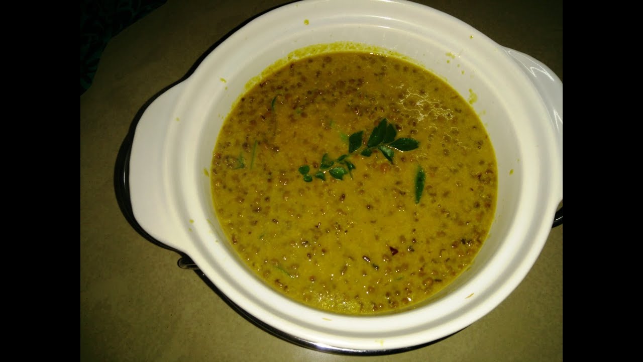 CHERUPAYAR CURRY - GREEN GRAM CURRY - YouTube